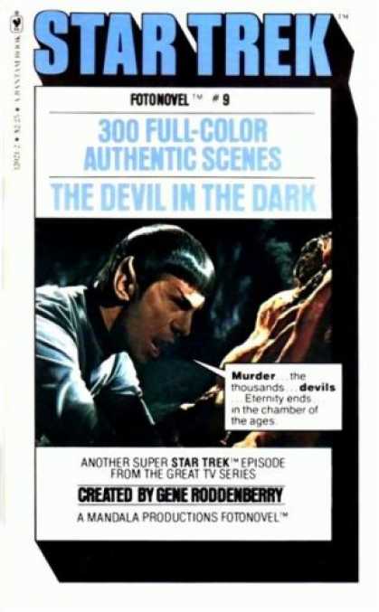 Star Trek Books - The Devil in the Dark (Star Trek Fotonovel #9)