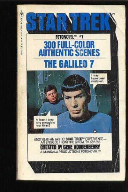 Star Trek Books - Galileo 7 (Star Trek Fotonovel, 7)
