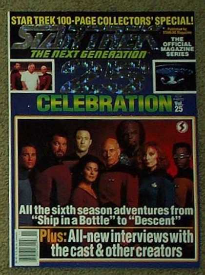 Star Trek Books - Star Trek the Next Generation 25th Celebration #25 (100 Page Collector's Special