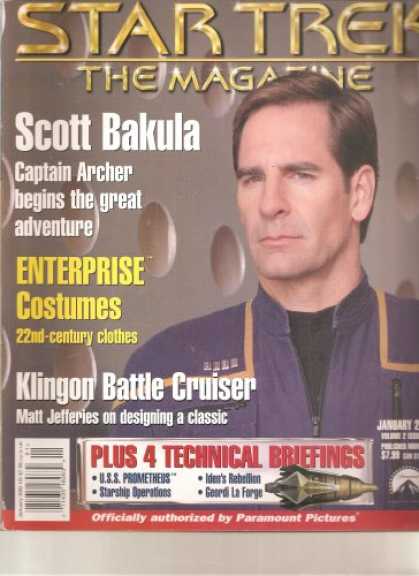 Star Trek Books - Star Trek the Magazine, January 2002