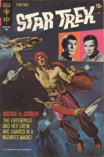 Star Trek 10 - Science - Sorcery - Spaceship - Planet - Saturn - Frank Miller