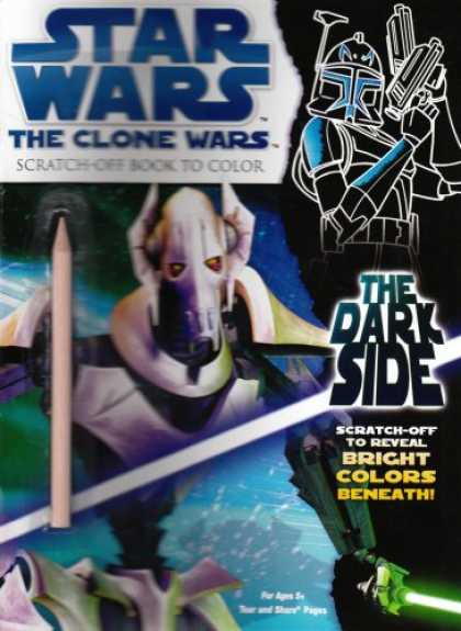 Star Wars Books - The Clone Wars: Scratch-Off Book to Color (Star Wars)
