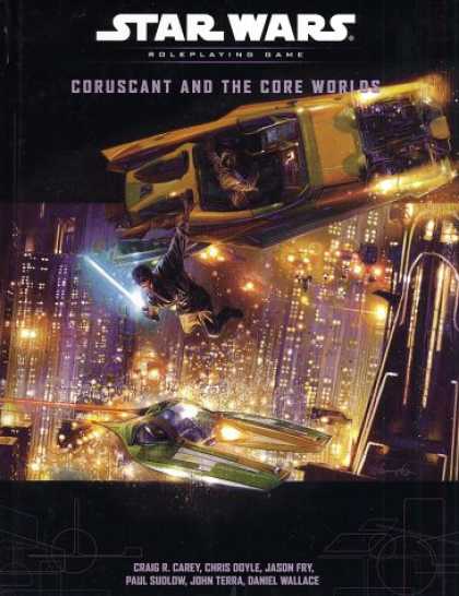 Star Wars Books - Coruscant and the Core Worlds (Star Wars Roleplaying Game)