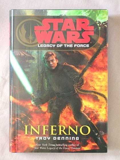 Star Wars Books - INFERNO--STAR WARS LEGACY OF THE FORCE (STAR WARS " INFERNO")