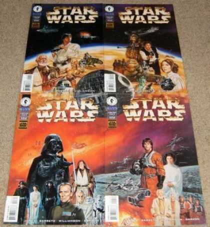 Star Wars Books - Star Wars A New Hope # 1, 2, 3 and 4. (The Complete Four Part Limited Series)
