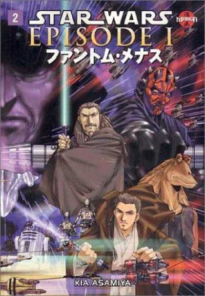 Star Wars Books - Star Wars: Episode I: Phantom Menace Manga, Volume 2