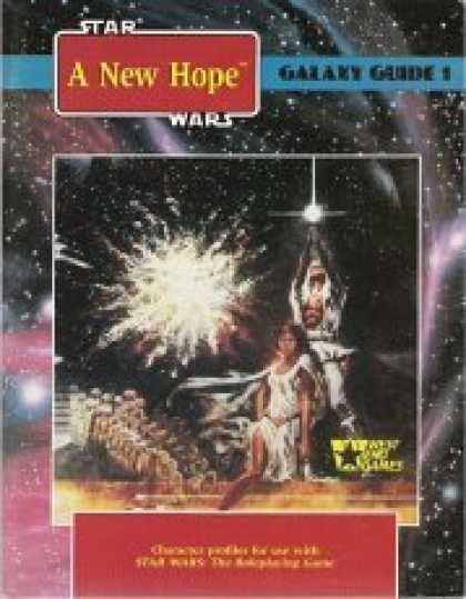 Star Wars Books - Star Wars: A New Hope (Star Wars RPG: Galaxy Guide No 1)