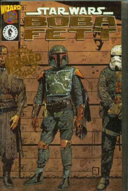 Star Wars Books - Star Wars Boba Fett 1/2 Gold Edition w/ Certificate of Authenticity