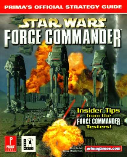 Star Wars Books - Star Wars: Force Commander (Prima's Official Strategy Guide)