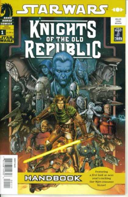 Star Wars Books - Star Wars Knights of the Old Republic Handbook #1 (Dark Horse Comics)
