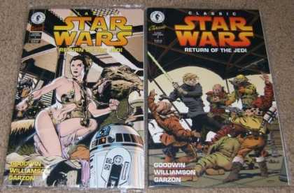 Star Wars Books - Classic Star Wars Return of the Jedi # 1 and 2. (The Complete Two Part Limited S