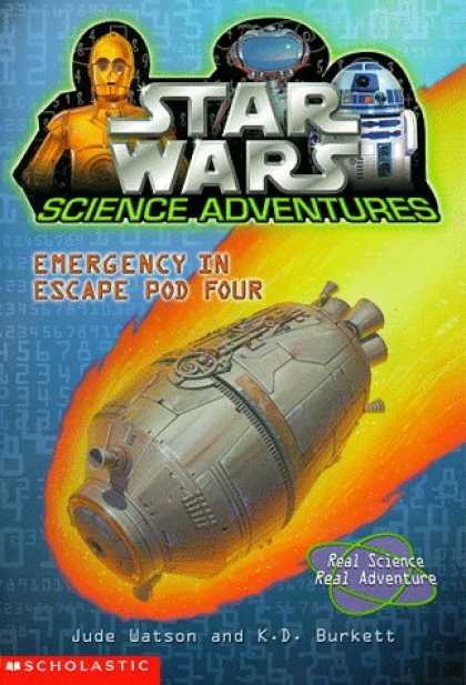 Star Wars Books - Emergency in Escape Pod Four (Star Wars Science Adventures)