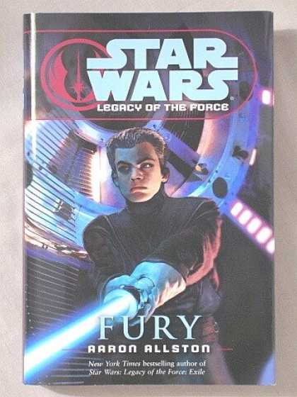 Star Wars Books - "FURY" [STAR WARS LEGACY OF THE FORCE BOOK 7] (STAR WARS LEGACY OF THE FORCE, FU
