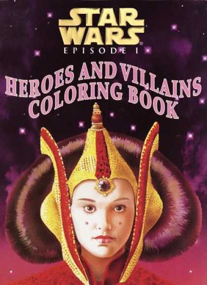 Star Wars Books - Heroes and Villains Coloring Book (Star Wars Episode I)