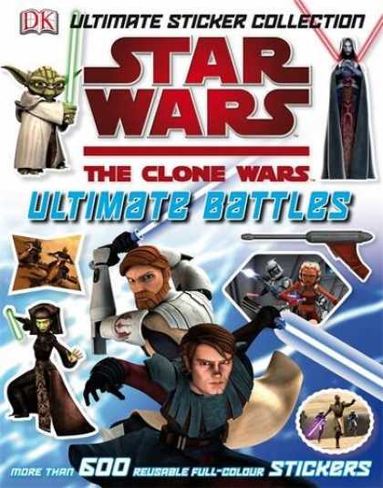 Star Wars Books - Star Wars The Clone Wars Ultimate Battles Sticker Collection (Star Wars Clone Wa