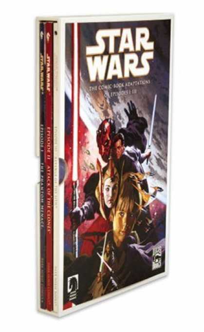 Star Wars Books - Star Wars: Episodes I - III Slipcased Graphic Novel Set (Star Wars (Dark Horse))