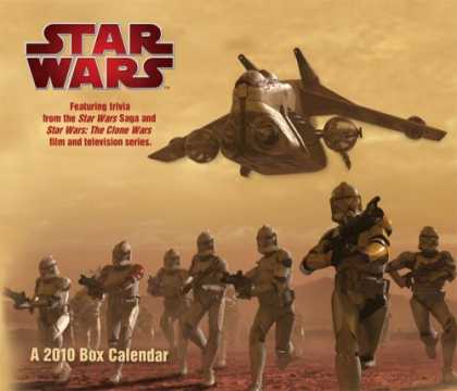 Star Wars Books - STAR WARS - The Saga 2010 BOXED CALENDAR