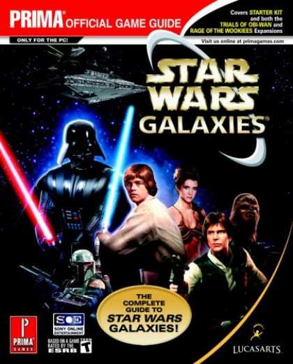 Star Wars Books - Star Wars Galaxies: The Complete Guide (Prima Official Game Guide)