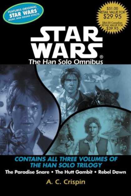 Star Wars Books - Star Wars: The Han Solo Omnibus: The Paradise Snare, The Hutt Gambit, Rebel Dawn