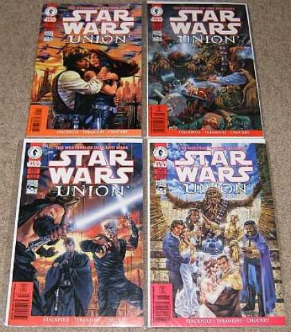 Star Wars Books - Star Wars Union # 1, 2, 3 and 4. (The Complete Four Part Limited Series!)