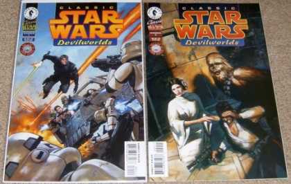 Star Wars Books - Classic Star Wars Devilworlds #1 and 2. (The Complete Two Part Limited Series!)