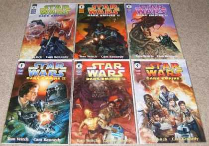 Star Wars Books - Star Wars Dark Empire II # 1, 2, 3, 4, 5 and 6. (The Complete Six Part Limited S