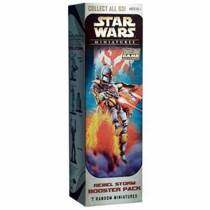 Star Wars Books - Star Wars Rebel Storm Booster Pack (7 Random Miniatures)