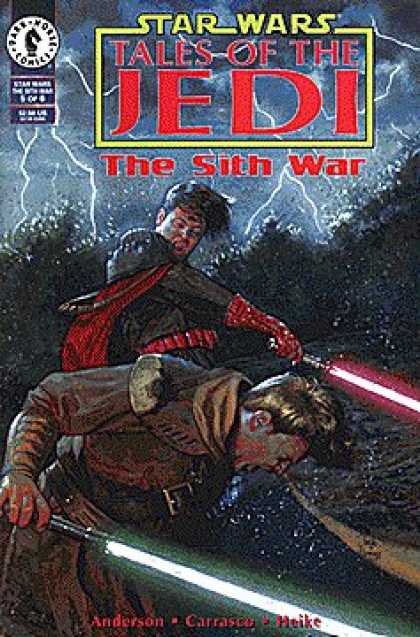 Star Wars Books - Star Wars- Tales of the Jedi: Sith War (comic) No. 5 of 6