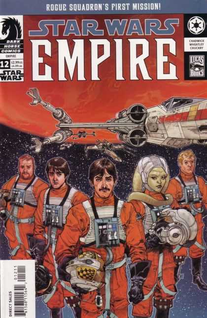 Star Wars Empire 12 - Jedis - Xwing - Space - Spaceships - Pilots