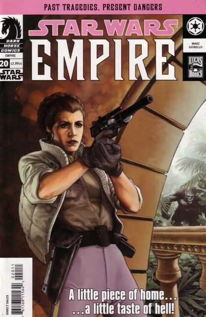 Star Wars Empire 20 - Leia - Gun - Gorilla - Forest - Woman