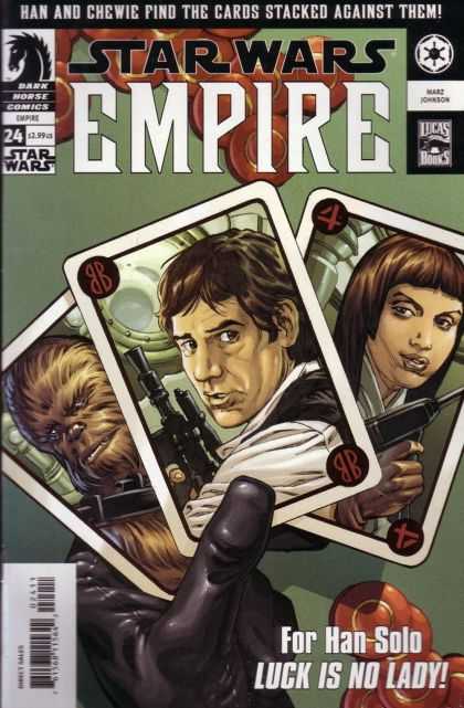 Star Wars Empire 24 - Han Solo - Chewie - Luck Is No Lady - Cards - Gambling