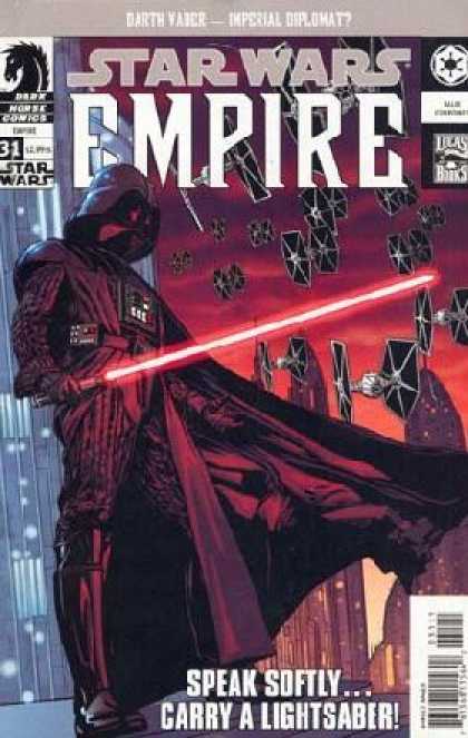 Star Wars Empire 31 - Star Wars - Darth Vader - Tie Fighters - Light Saber - Sith Lord