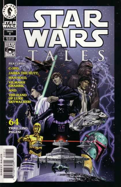 Star Wars Tales 8 - Princess Lia - Hans Solo - Darth Vader - R2 D2 - Light