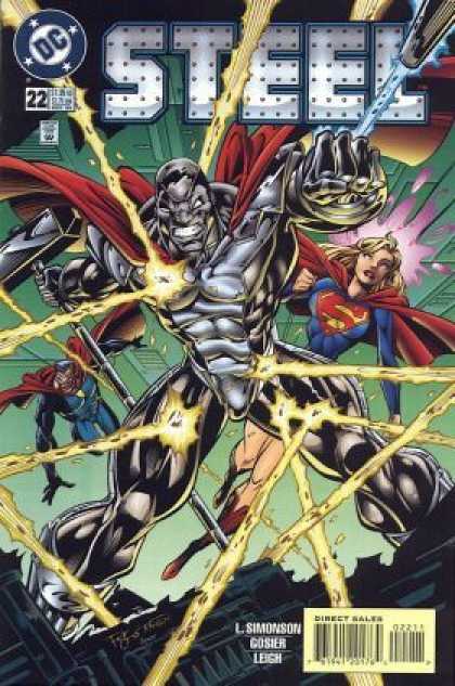 Steel 22 - Supergirl - John Henry - Fight Scene - Armor - Sledge Hammer