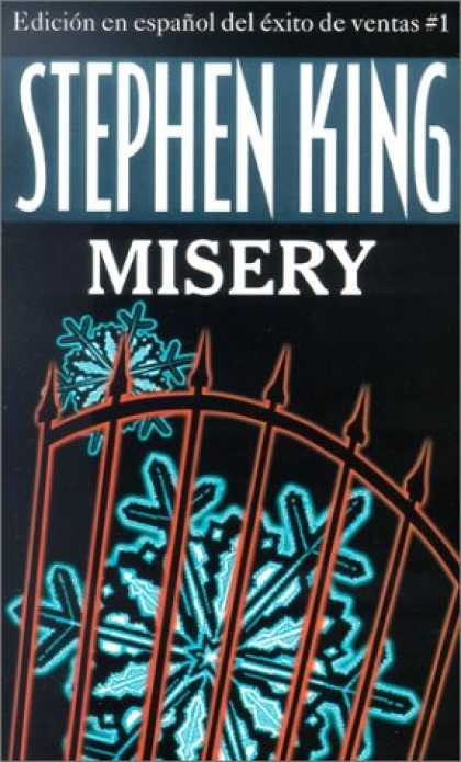Stephen King Books - Misery, Spanish Edition