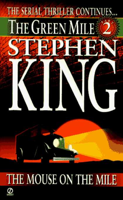 Stephen King Books - Green Mile book 2: The Mouse on the Mile: The Green Mile, part 2