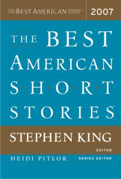 Stephen King Books - The Best American Short Stories 2007