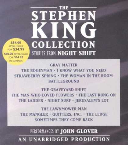 Stephen King Books - The Stephen King Collection: Stories from Night Shift