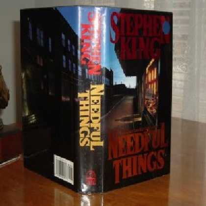 Stephen King Books - NEEDFUL THINGS By STEPHEN KING 1991 FIRST EDITION GOOD+