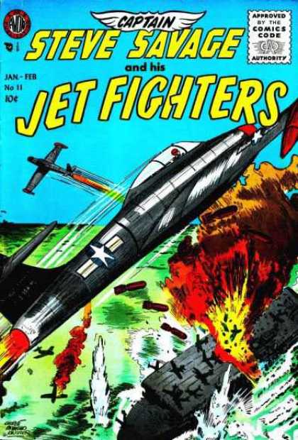 Steve Savage 11 - Jet - Plane - Crash - Fire - Explosion