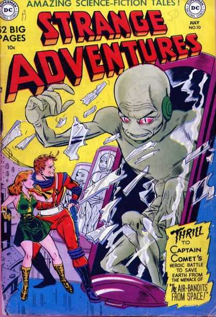 Strange Adventures 10 - Alien - Captain Comet - July - Shattered Glass - Humans