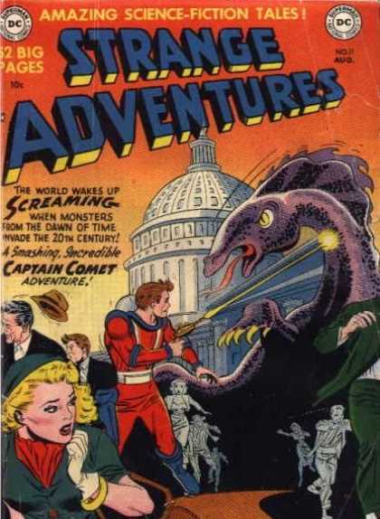 Strange Adventures 11 - Sciene-fiction Tales - Screaming - Captain Comet - Adventure - Dc