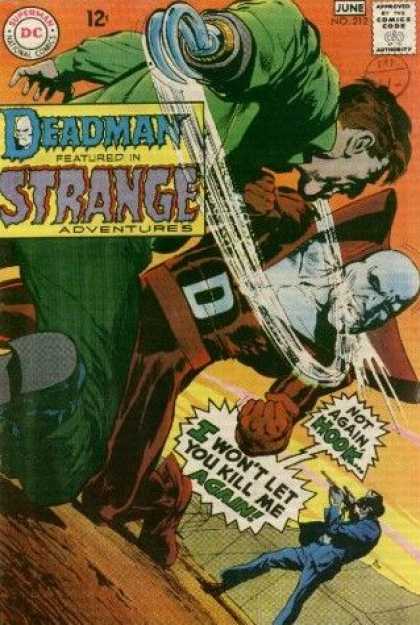 Strange Adventures 212 - Superman - National Comics - Deadman - Not Again Hook - I Wont Let You Kill Me Again - Neal Adams