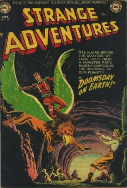 Strange Adventures 24 - Weird Wonders - Gateway To Other Worlds - Masters Of Earth - Monster Race - Doomsday On Earth