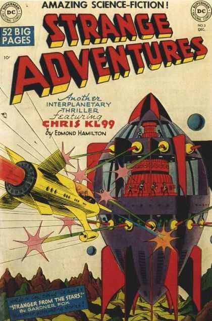 Strange Adventures 3 - Amazing Science-fiction - 52 Big Pages - Chris - Edmond Hamilton - Antoher Interplanetary Thriller - Jim Starlin, Rob Hunter