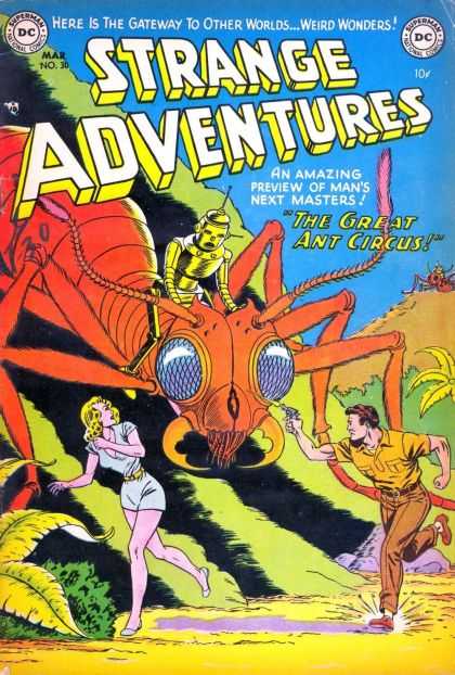Strange Adventures 30 - Giant Ant - Ant - The Great Ant Circus - Robot - Running