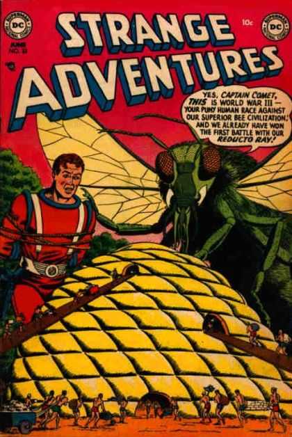 Strange Adventures 33 - Captain Comet - Dc - Grasshopper - Tied Up - Reducto Ray