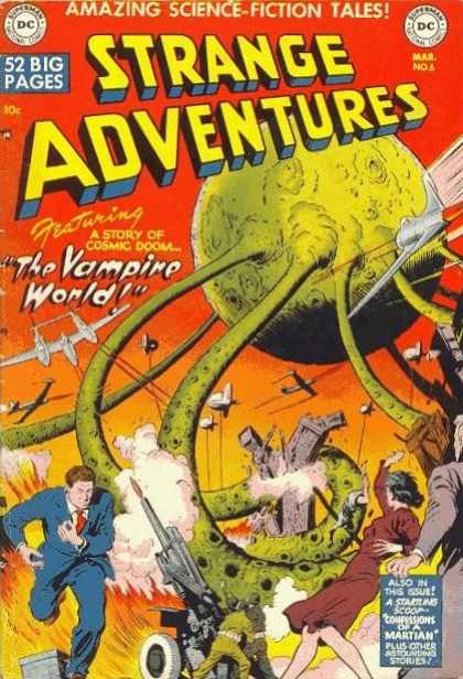 Strange Adventures 6 - Planes - Vampires - Space - Fighting - Destroying The City