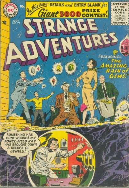 Strange Adventures 73 - Gems - Dc - Dc Comics - Rain - Jewels