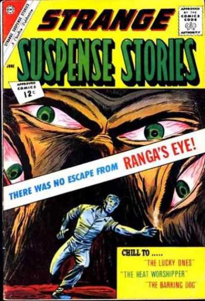Strange Suspense Stories 59 - Rangas Eye - The Lucky Ones - The Heat Worshipper - The Barking Dog - Green Eyes